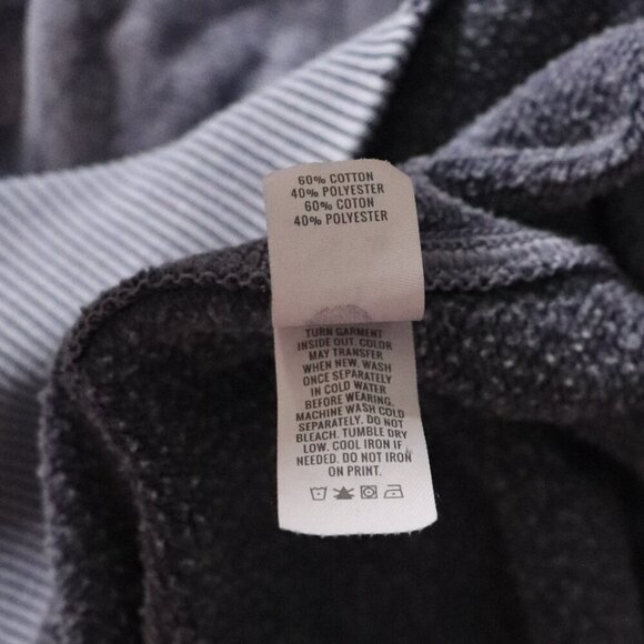 Aerie Women's XS Blue Floral Oversized Crewneck Stretch Pullover Raglan Sweater - Picture 12 of 13